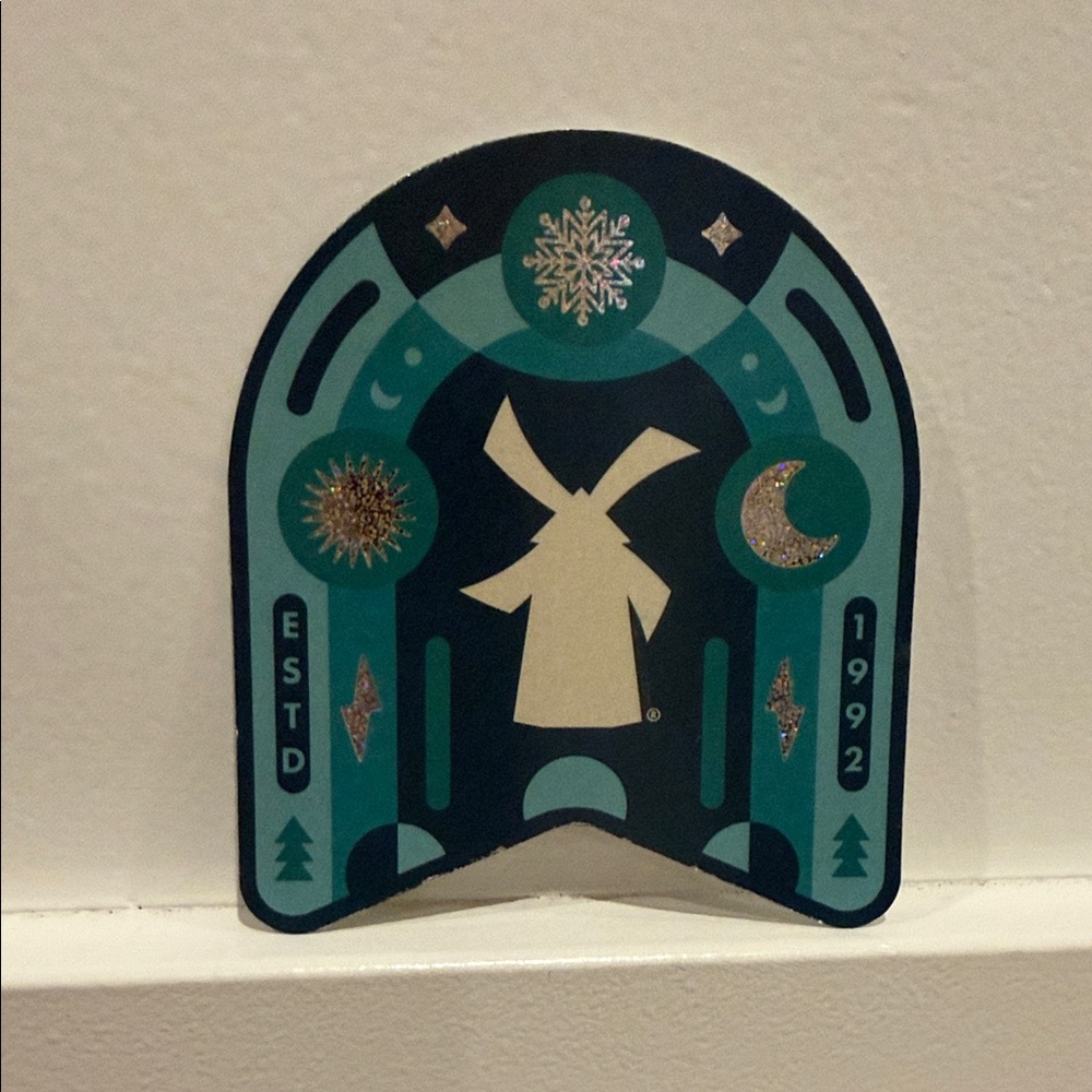 Dutch Bros Windmill Sticker